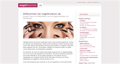 Desktop Screenshot of nagelkreation.de